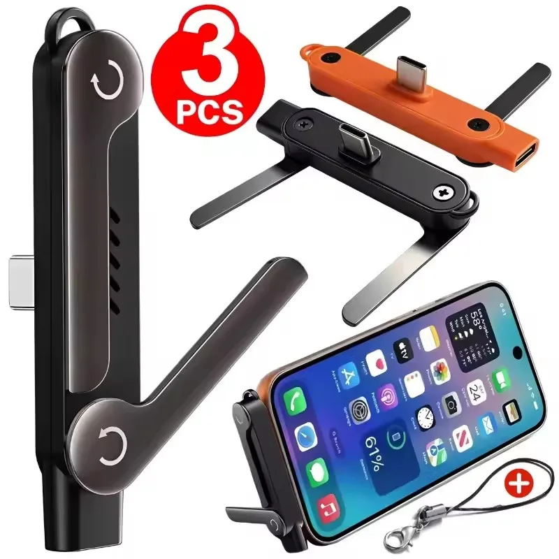 Usb C Cable - 1/2/3PCS Type C Phone Charging Bracket