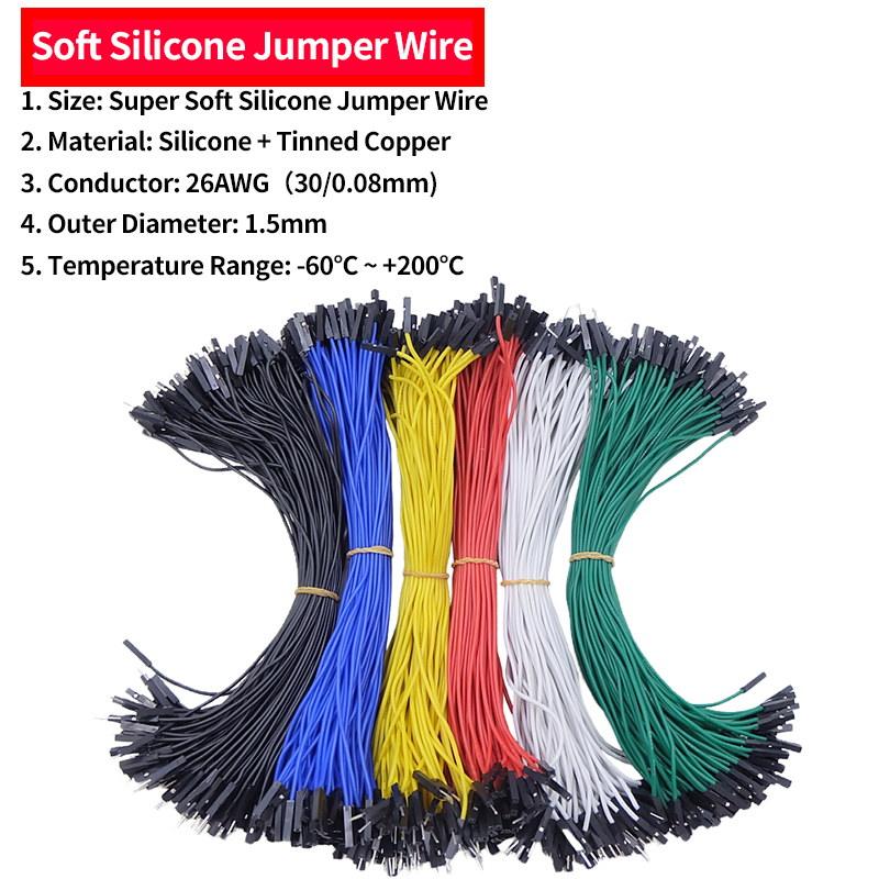 Silicone Jumper Wire 1Pin Dupo - Jumper Wire Kit review and price