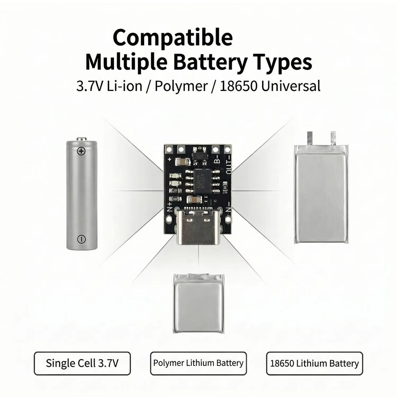 Type-C Charging Board with Pro - Li Ion Charger Module review and price