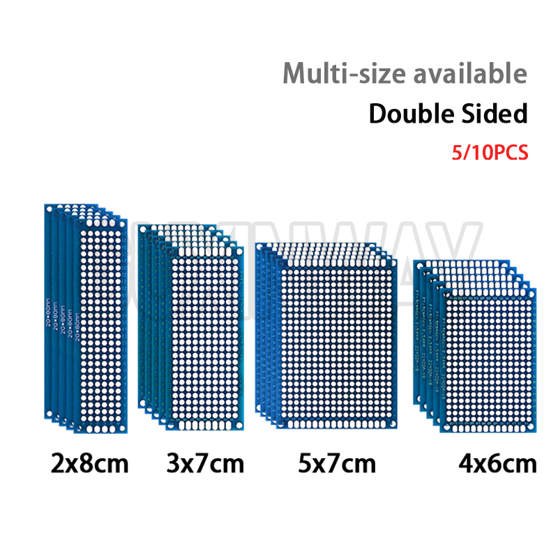 5-10PCS Prototype BoardsBlue C - Perfboard review and price
