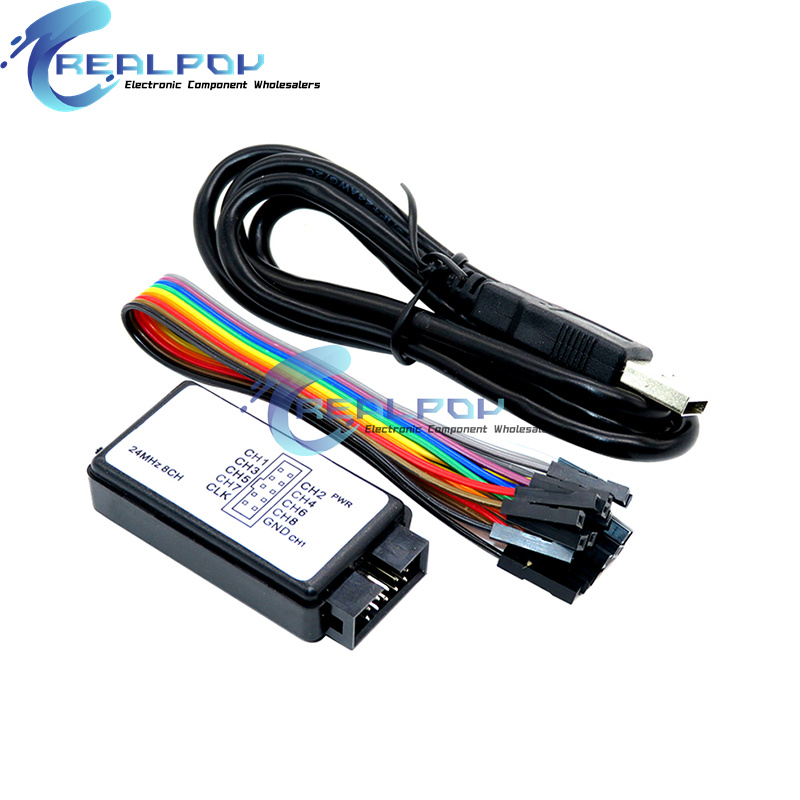 USB Logic Analyzer 24MHz 8 Cha - Breadboard 400 Point review and price