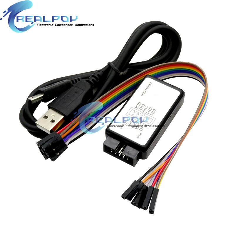 USB Logic Analyzer 24MHz 8 Cha - Breadboard 400 Point review and price