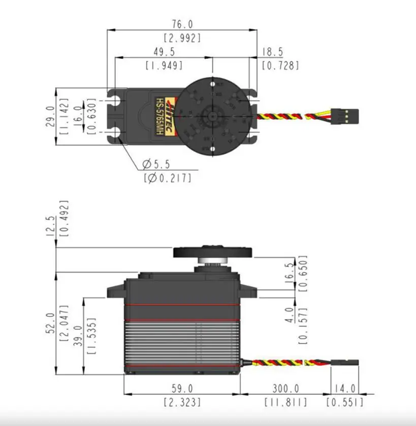 HS-5765MH High Voltage Program - Antenna 2.4Ghz review and price