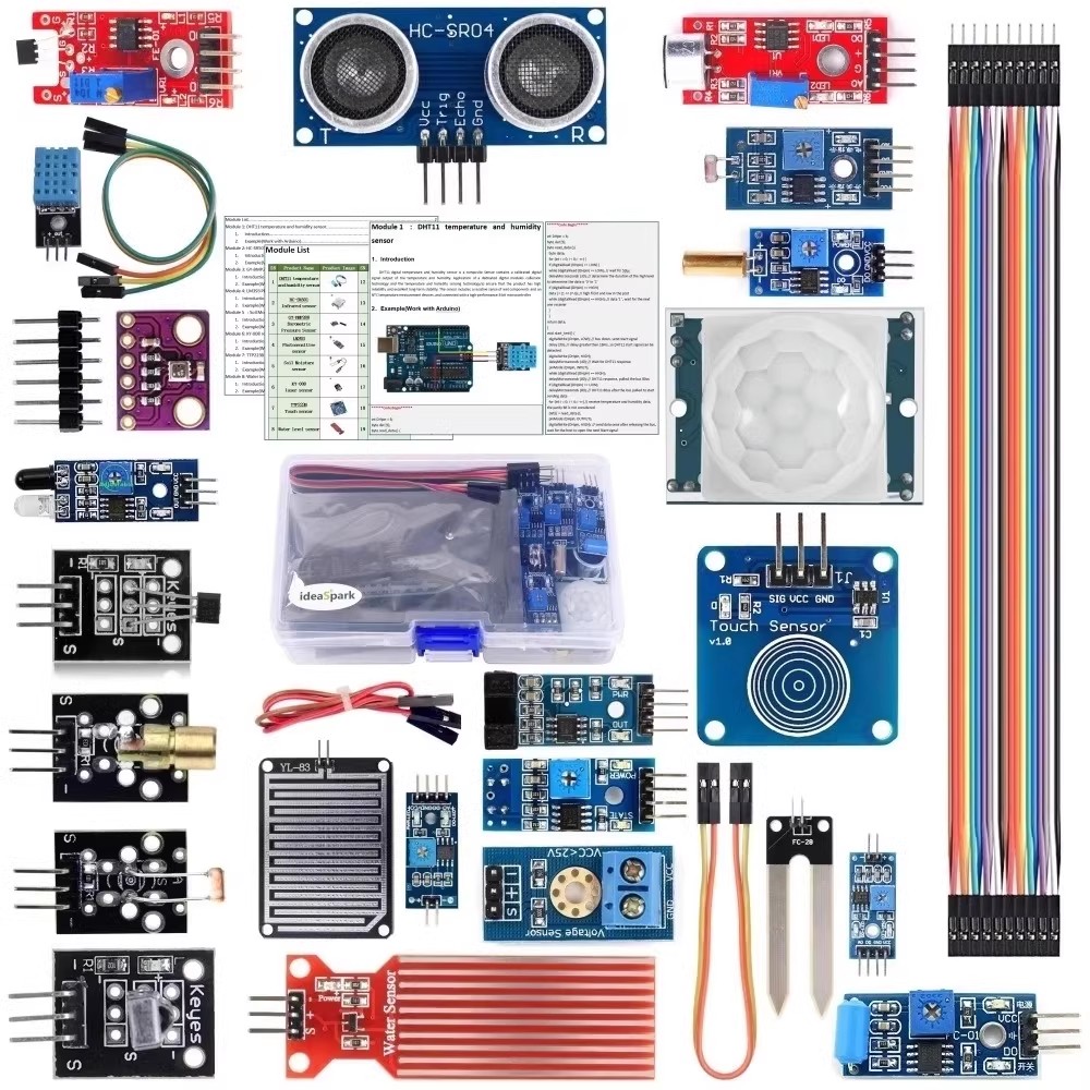 22 in 1 Sensor Kit Module Kit  - Breadboard 400 Point review and price