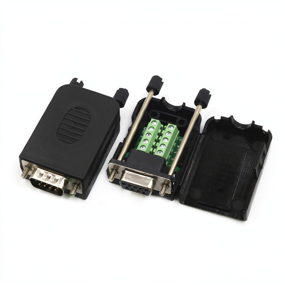 Solderless DB9 Connector For F - Screw Terminal Block review and price