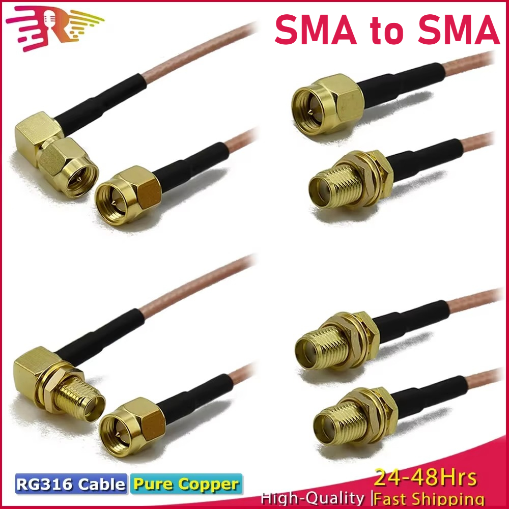 Premium RG316 SMA to SMA Male  - Jumper Wire Kit review and price
