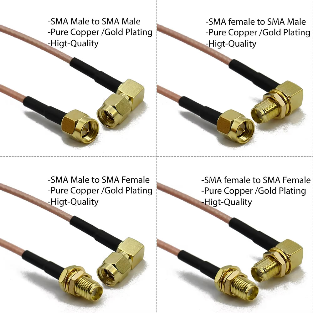 Premium RG316 SMA to SMA Male  - Jumper Wire Kit review and price