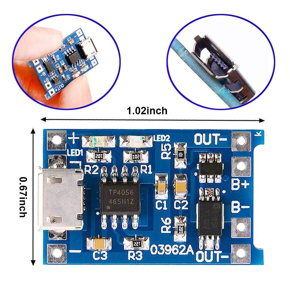 2/5PC Type-C Micro Mini 5V1A 1 - Li Ion Charger Module review and price
