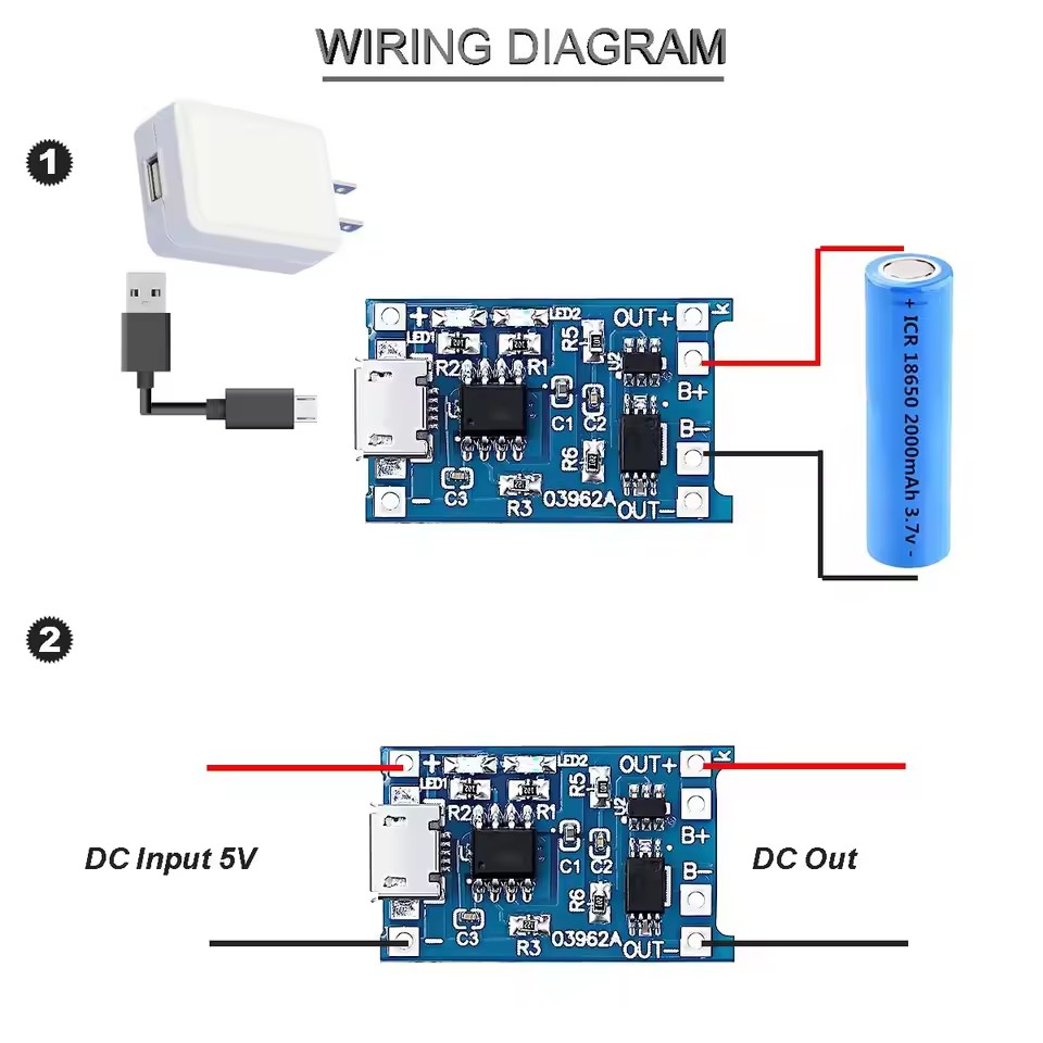 USB Type-C TP4056 Charging Mod - Tp4056 Module review and price